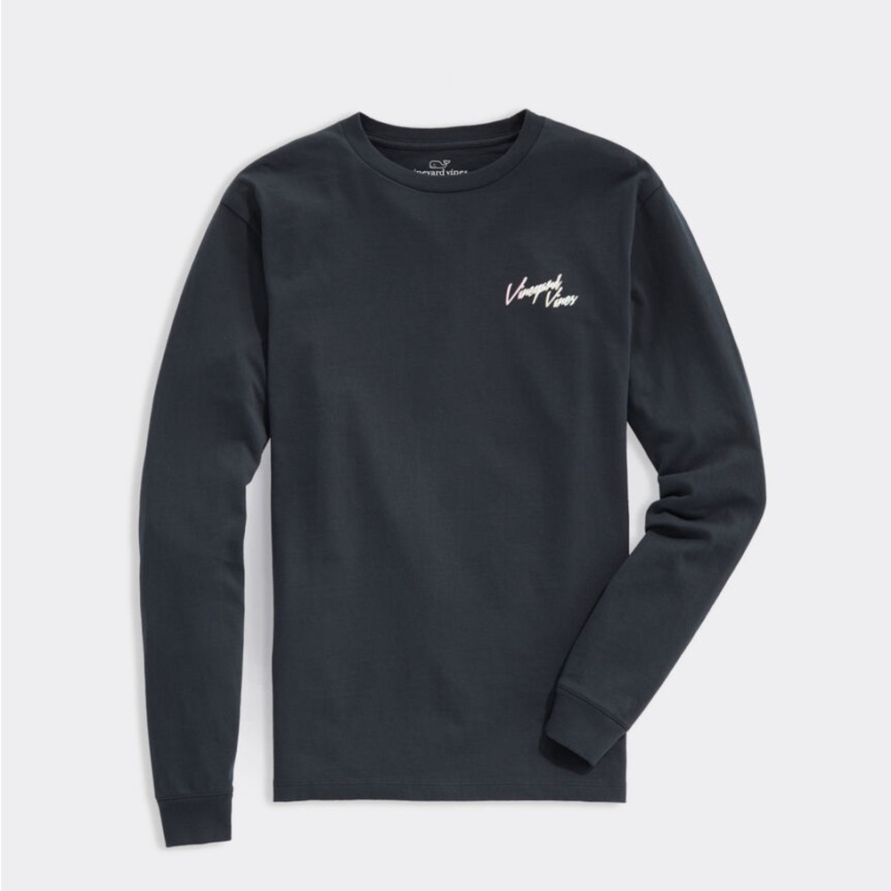 Vineyard Vines Ski Bro Long Sleeve Shirt (Size Medium)